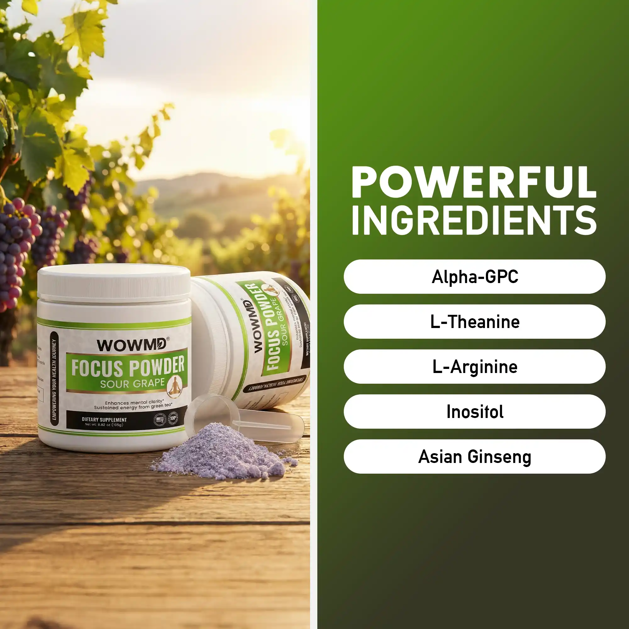 Focus Powder (Sour Grape)